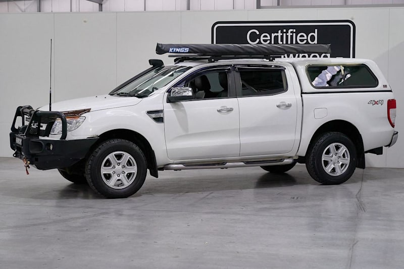 2014 Ford Ranger PX XLT Double Cab White 6 Speed Manual Double Cab62934699923715114