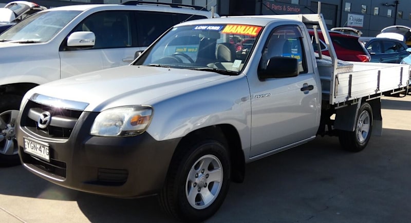 2007 Mazda BT-50 B2500 DX Silver 5 Speed Manual Cab Chassis62933705903105110