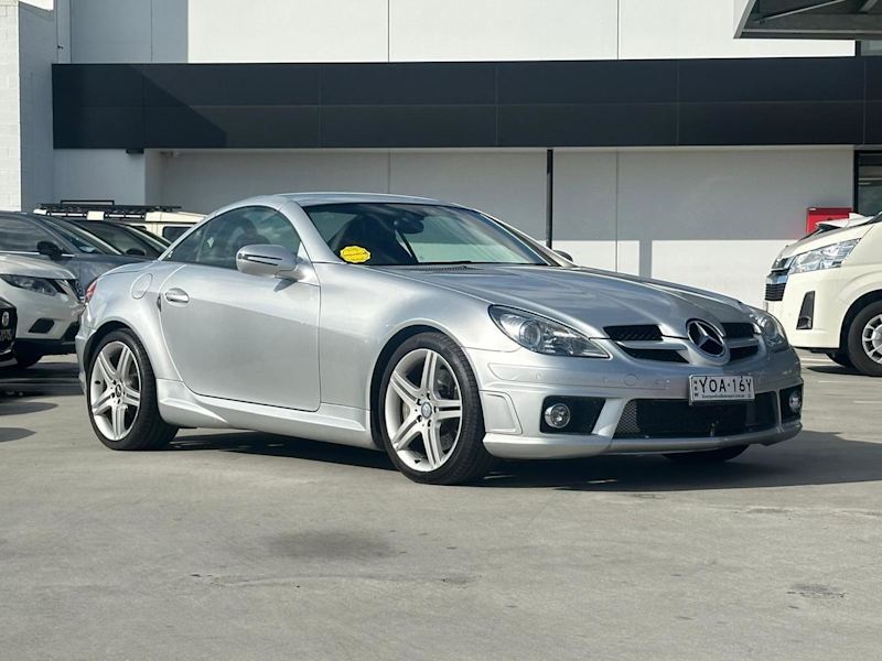 2010 Mercedes-Benz SLK-Class R171 MY10 SLK300 7G-Tronic Silver 7 Speed Sports Automatic Roadster62933711671169112