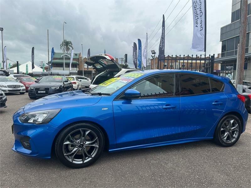 2018 Ford Focus SA MY19.25 ST-Line Blue 8 Speed Automatic Hatchback62885350381443113