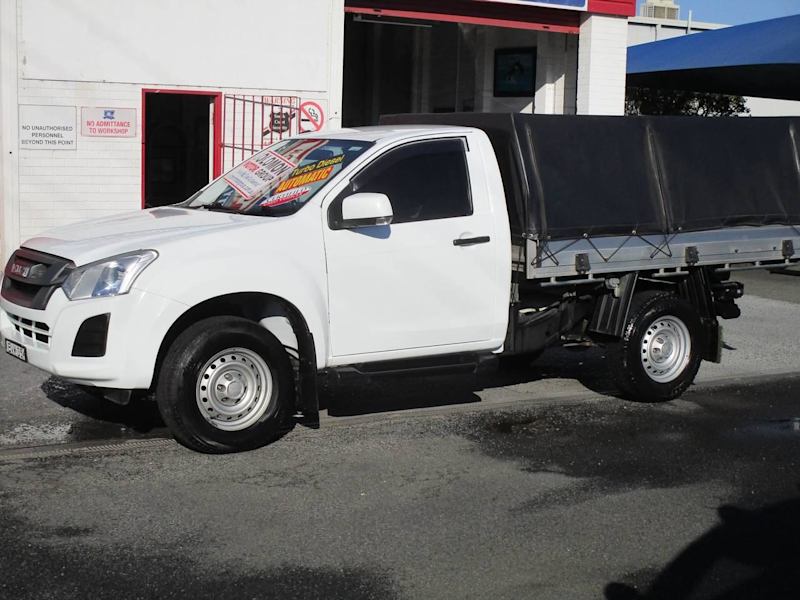 2019 Isuzu D-MAX TF MY19 SX HI-Ride (4x2) White 6 Speed Automatic Cab Chassis62934701353602112
