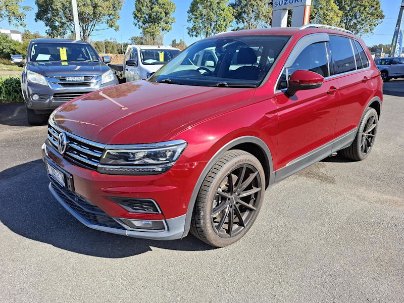 2018 Volkswagen Tiguan 5N MY19 132TSI DSG 4MOTION Comfortline Red 7 Speed62938583158529112