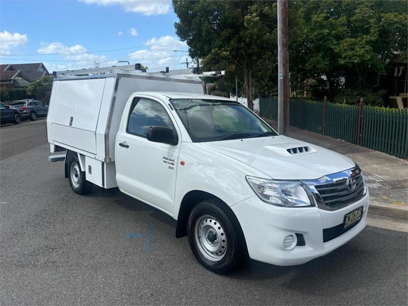 2011 Toyota Hilux KUN16R MY11 Upgrade SR White 5 Speed Manual Cab Chassis62937625711617111