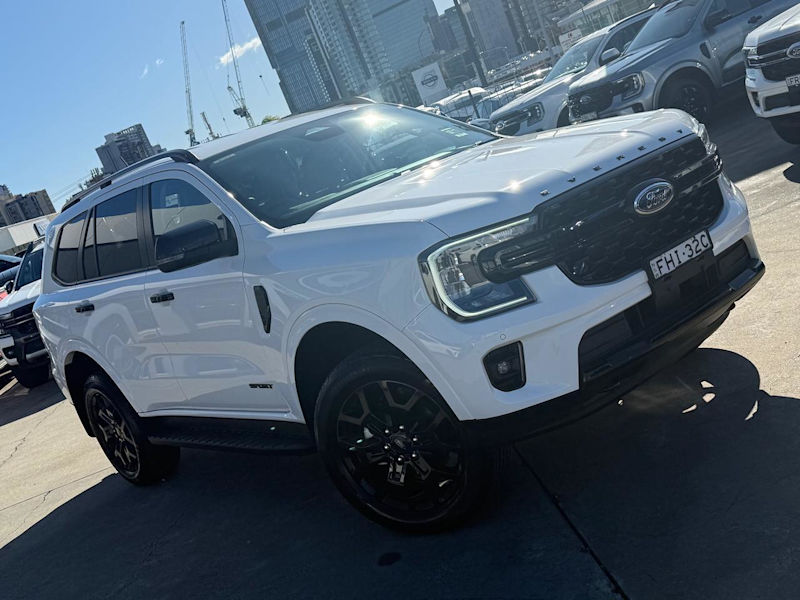 2024 Ford Everest UB 2024.50MY Sport RWD White 10 Speed Sports Automatic SUV62882725853314111