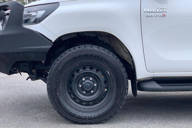 2022 Toyota Hilux GUN126R SR Double Cab White 6 Speed Sports Automatic Cab Chassis62885350561281114