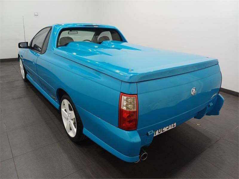 2005 Holden Commodore VZ SSZ Blue 4 Speed Automatic Utility62882770122371112