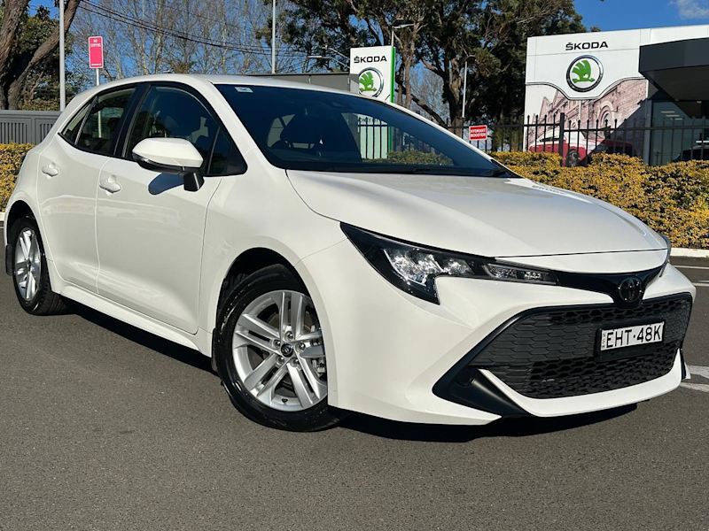 2020 Toyota Corolla Mzea12R Ascent Sport White 10 Speed Constant Variable Hatchback62882726727555110