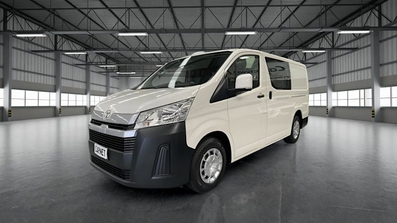 2022 Toyota HiAce GDH300R LWB (4 Door Option) White 6 Speed Auto Sequential Van62934707724034110