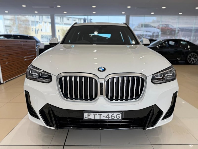 2022 BMW X3 G01 LCI xDrive30d Steptronic M Sport Alpine White 8 Speed Sports Automatic Wagon62932714628097111