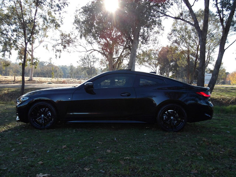 2022 BMW 4 Series G22 420i Steptronic M Sport Black Sapphire 8 Speed Sports Automatic Coupe62882771148803112