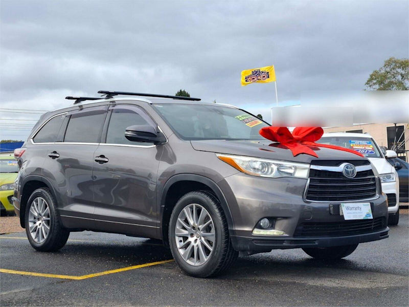 2014 Toyota Kluger GSU55R Grande AWD Grey 6 Speed Sports Automatic Wagon62885349362305110