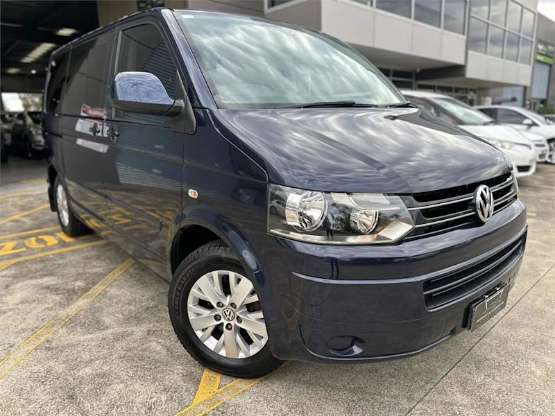 2014 Volkswagen Multivan T5 MY13 Comfortline TDI340 Blue 7 Speed Auto Direct Shift Wagon62932712719234110