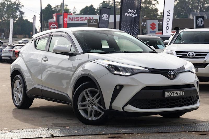2021 Toyota C-HR NGX10R GXL S-CVT 2WD White 7 Speed Constant Variable Wagon62935692520451110