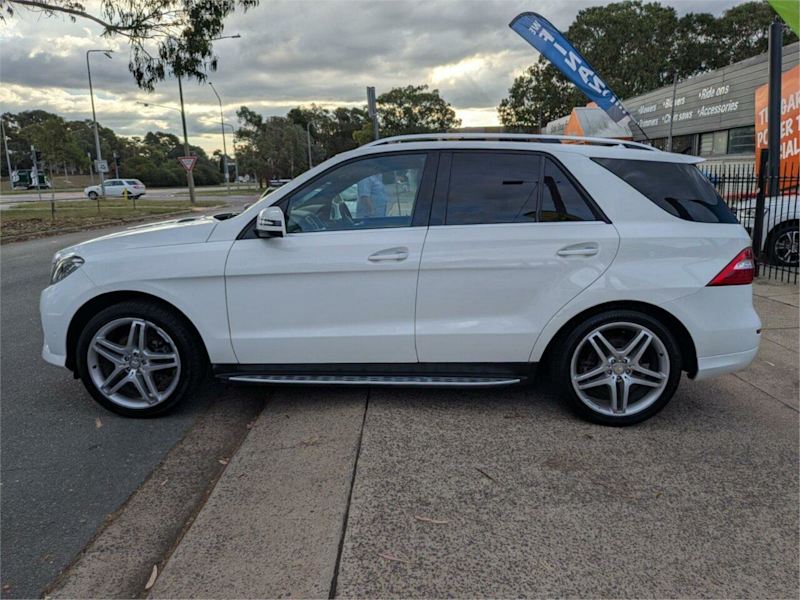 2015 Mercedes-Benz ML350 CDI BlueTEC 166 MY14 4x4 White 7 Speed Automatic Wagon62935680797059113