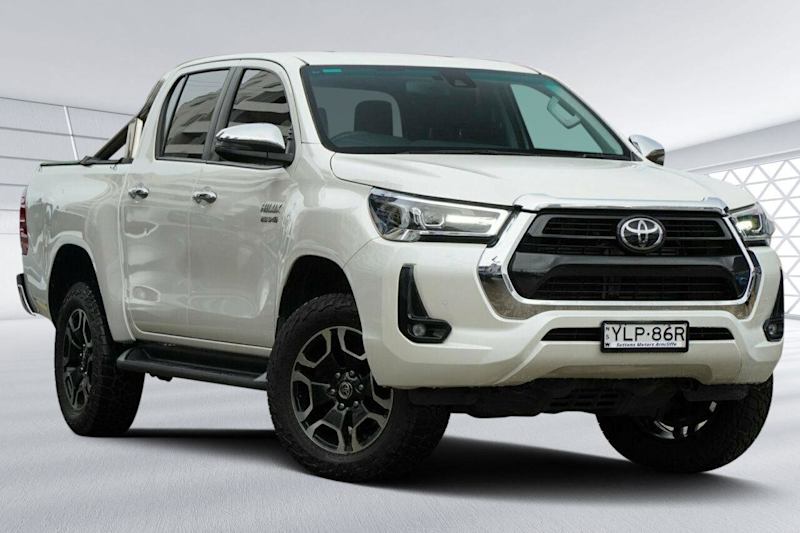 2022 Toyota Hilux GUN126R SR5 Double Cab White 6 Speed Sports Automatic Utility62933715483905110