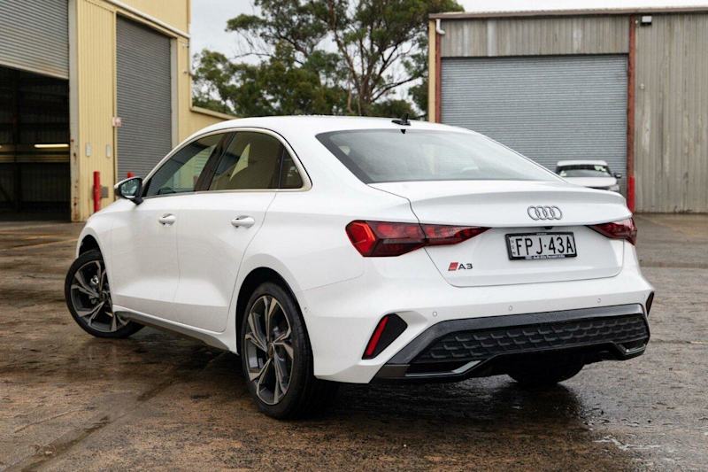 2025 Audi A3 8Y GY MY25 35 TFSI S Tronic S Line White 7 Speed Sports Automatic Dual Clutch Sedan62933712493187113