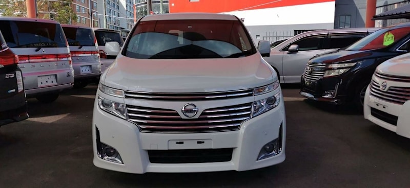 2010 Nissan Elgrand PE52 Highway Star White Constant Variable People Mover62886406325121111
