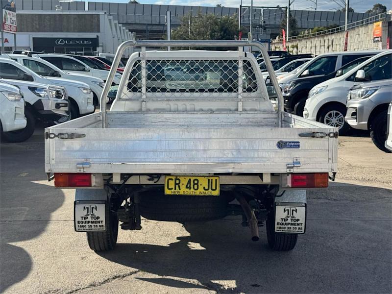 2018 Toyota Hilux TGN121R Workmate 4x2 White 6 Speed Sports Automatic Cab Chassis62882764427907114