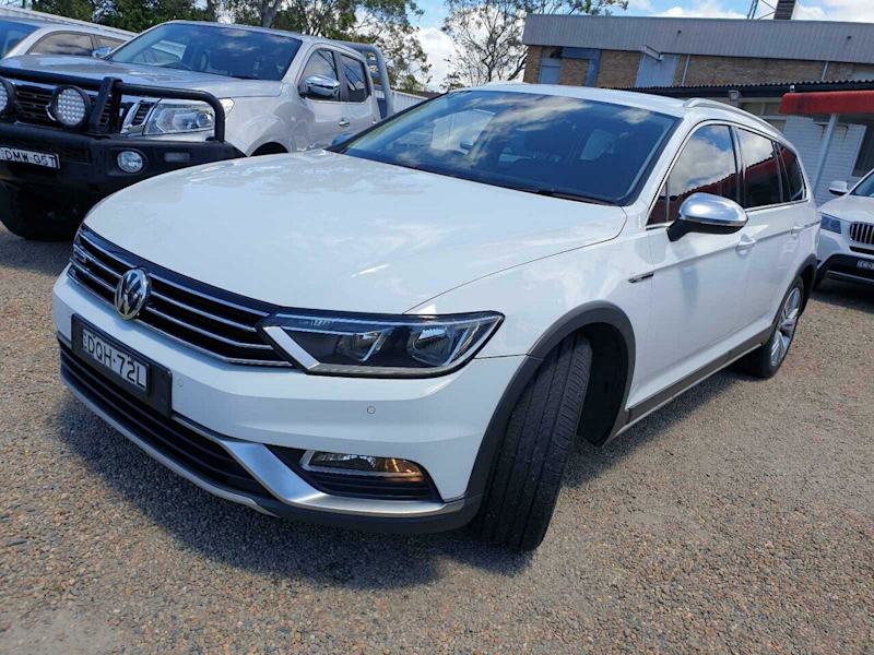 2017 Volkswagen Passat 3C MY18 Alltrack 140 TDI White 6 Speed Direct Shift Wagon63437623326339112