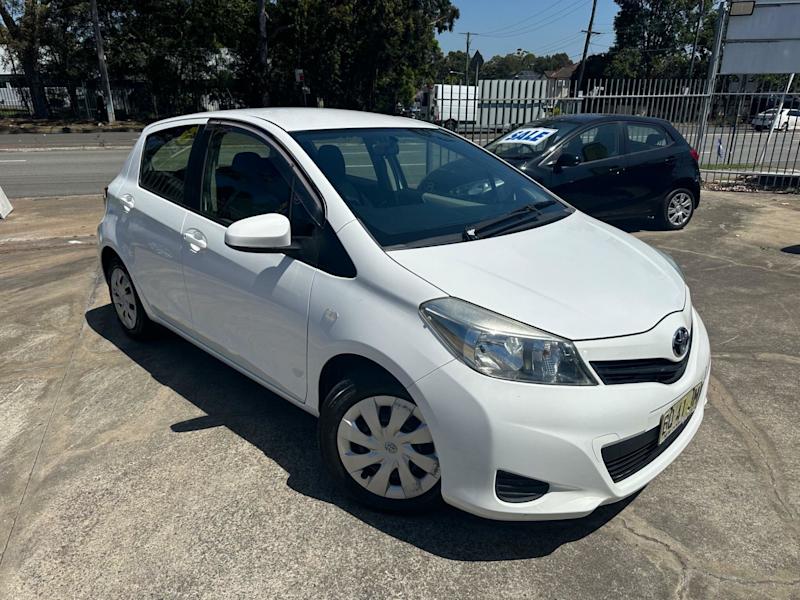 2012 Toyota Yaris YRS NCP131R White Automatic Hatchback62933706669825110