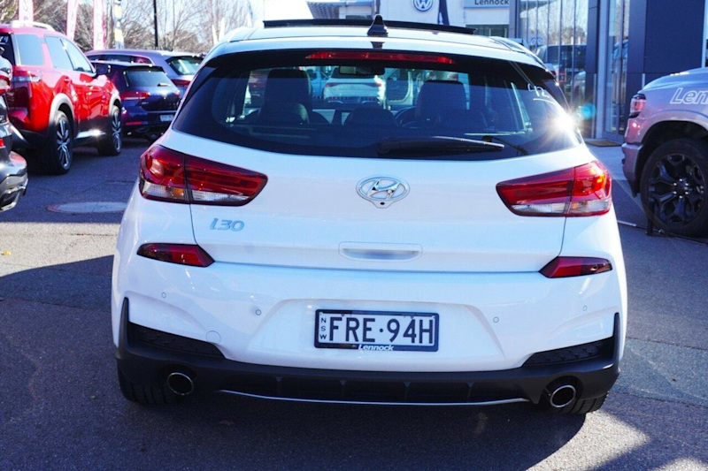 2019 Hyundai i30 PD.3 MY20 N Line D-CT Premium White 7 Speed Sports Automatic Dual Clutch Hatchback62934700411779114