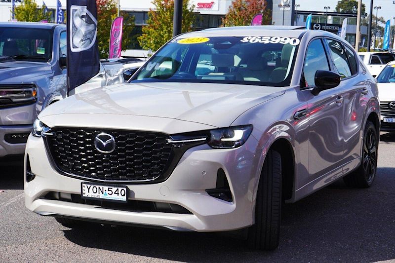 2023 Mazda CX-60 KH0HB P50e Skyactiv-Drive i-ACTIV AWD GT Beige 8 Speed62935689571586112