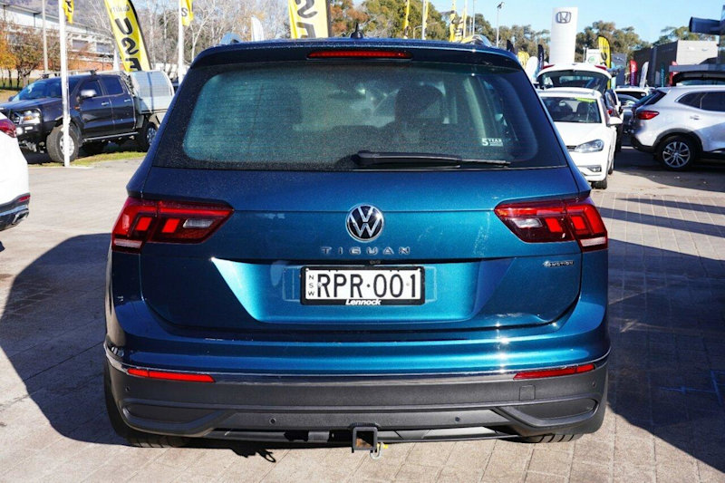 2021 Volkswagen Tiguan 5N MY22 132TSI Life DSG 4MOTION Blue 7 Speed Sports Automatic Dual Clutch62934701271426114