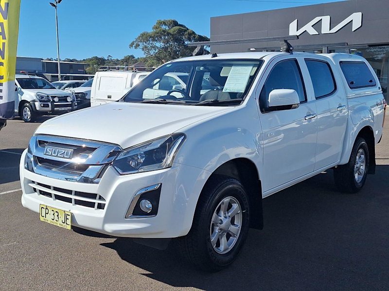 2017 Isuzu D-MAX MY17 LS-M Crew Cab White 6 Speed Sports Automatic Utility62882729283458112