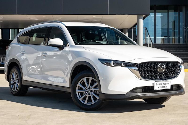 2023 Mazda CX-8 KG2WLA G25 SKYACTIV-Drive FWD Sport White 6 Speed Sports Automatic Wagon62882734078979110