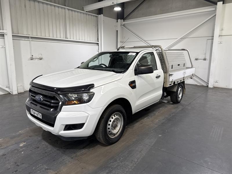2018 Ford Ranger PX MkII MY18 XL 2.2 (4x2) Cool White 6 Speed Manual Cab Chassis62934700835458111