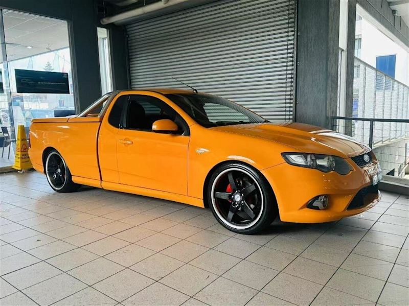 2008 Ford Falcon FG XR6 Orange 6 Speed Manual Utility62933709301123110