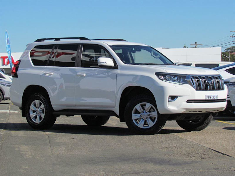 2020 Toyota Landcruiser Prado GDJ150R GXL Glacier White 6 Speed Automatic Wagon62934700117635112