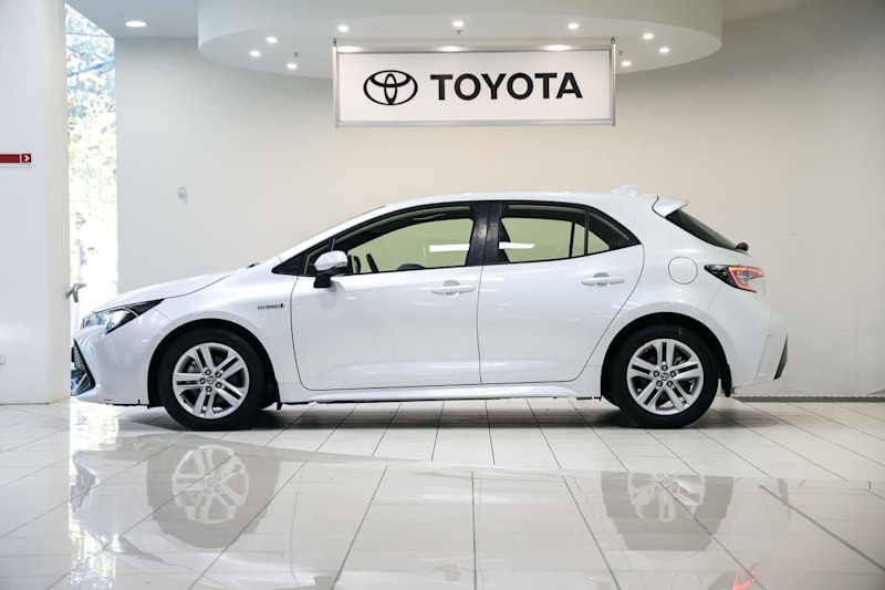 2022 Toyota Corolla ZWE219R Ascent Sport E-CVT Hybrid Frosted White 1 Speed Constant Variable62882770708866111