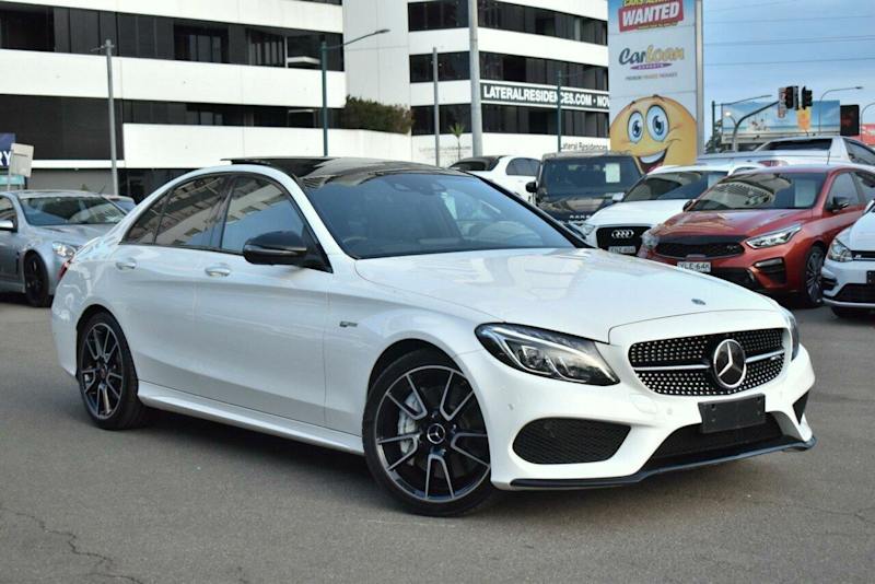 2017 Mercedes-Benz C-Class W205 C43 AMG Sedan 4dr 9G-TRONIC 9sp 4MATIC 3.0TT [Jun] Polar White62933712932609110