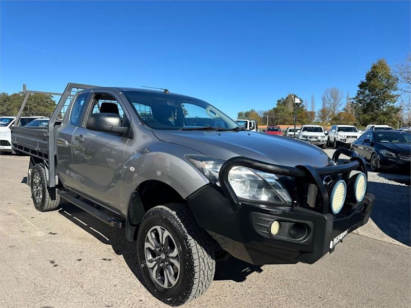 2016 Mazda BT-50 UR0YG1 XT Freestyle Silver 6 Speed Manual Cab Chassis62935689518850110