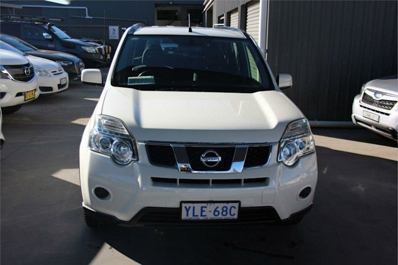2012 Nissan X-Trail T31 MY11 ST (FWD) White Continuous Variable Wagon62939537811715111