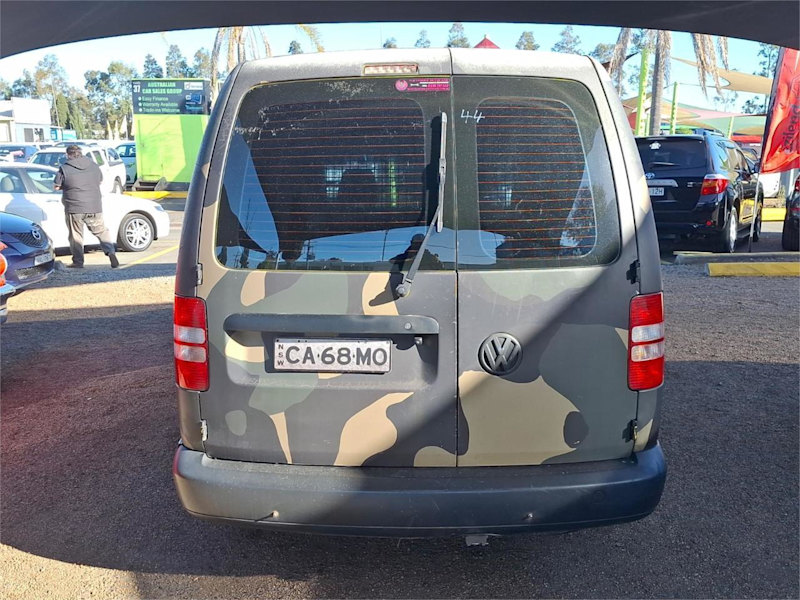 2015 Volkswagen Caddy 2KN MY15 TDI250 BlueMOTION Maxi DSG Army Green 7 Speed62933707174657114