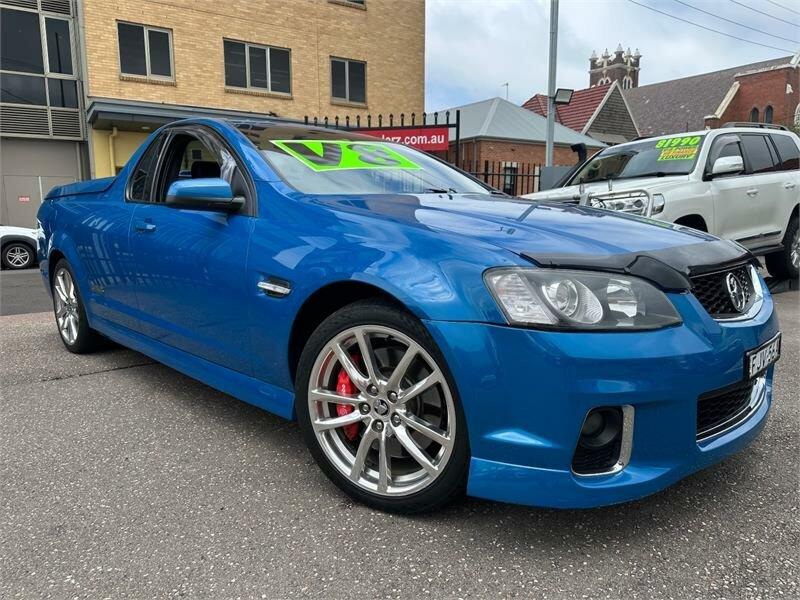 2012 Holden Commodore VE II MY12 SS-V Redline Edition Blue 6 Speed Manual Utility62935692344065112