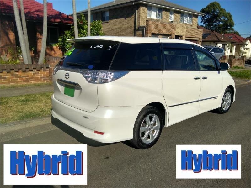 2012 Toyota Estima AHR20W AERAS HYBRID White Constant Variable Wagon62933713527554113