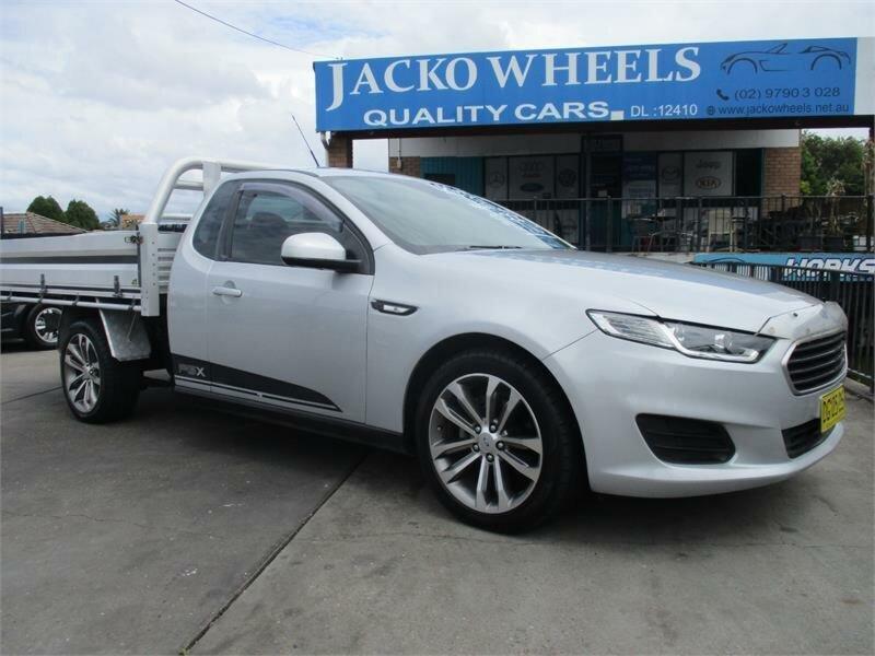 2015 Ford Falcon FG X (LPi) Silver 6 Speed Automatic Cab Chassis62934703630338113