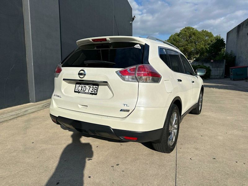 2014 Nissan X-Trail T32 TL X-tronic 2WD White 7 Speed Constant Variable Wagon62937625434241112