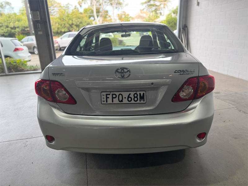 2007 Toyota Corolla ZRE152R Ascent Silver 4 Speed Automatic Sedan62882767089411114