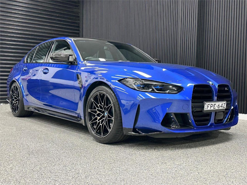 2021 BMW M3 G80 Competition M Steptronic Blue 8 Speed Sports Automatic Sedan62933705437569111