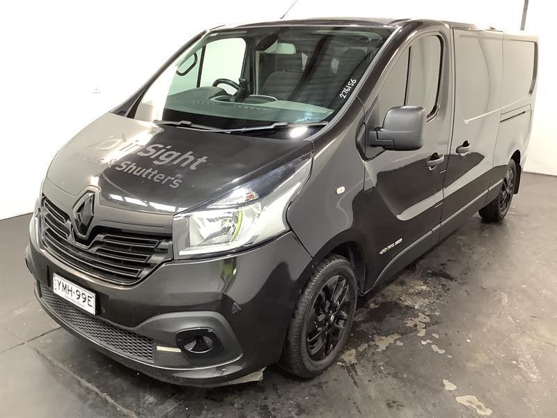 2018 Renault Trafic X82 MY18 Formula Edition LWB Black 6 Speed Manual Van62935686908673111