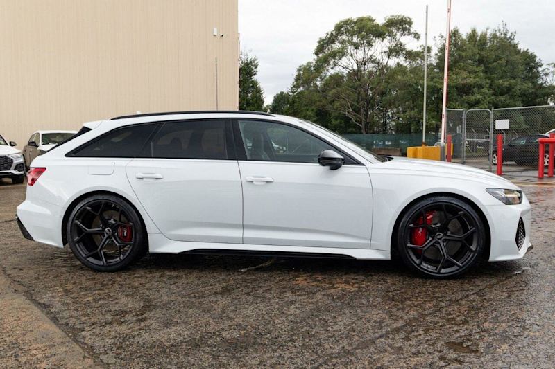 2024 Audi RS6 4K MY25 performance Avant Tiptronic Quattro White 8 Speed Sports Automatic Wagon62932712388099114