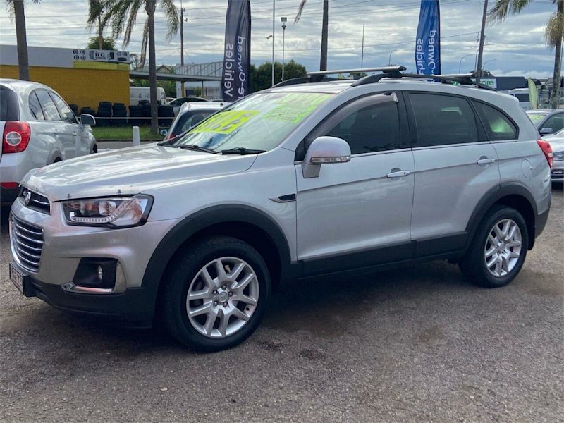 2017 Holden Captiva CG MY17 Active 5 Seater Silver, Chrome 6 Speed Automatic Wagon62934696258050113