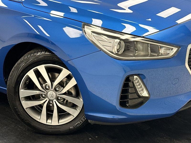 2017 Hyundai i30 PD MY18 Active D-CT Blue 7 Speed Sports Automatic Dual Clutch Hatchback62935686144386111