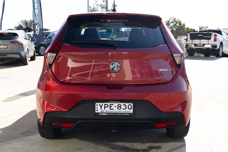 2019 MG MG3 SZP1 MY20 Excite Bristol Red 4 Speed Automatic Hatchback62882766849923114