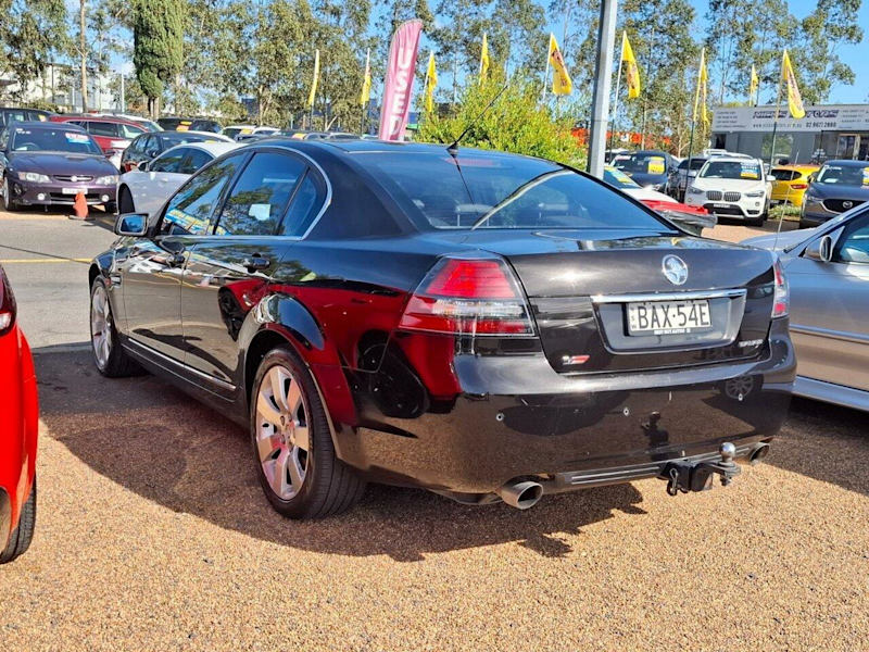 2007 Holden Calais VE V Metallic Black 5 Speed Sports Automatic Sedan62935691700226113