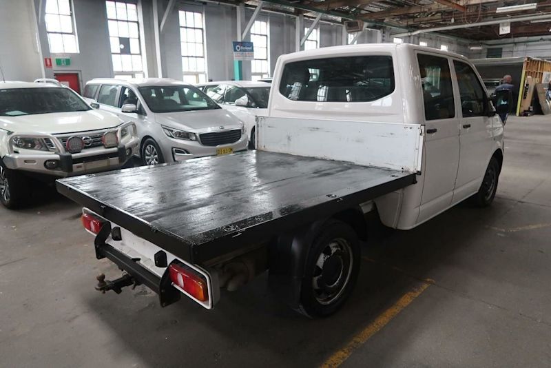 2013 Volkswagen Transporter T5 MY13 TDI400 LWB White 6 Speed Manual Cab Chassis62937626301826114